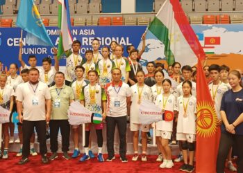 Кыргыз бадминтончулары Борбор Азия боюнча чемпиондукта 3-орунду ээледи