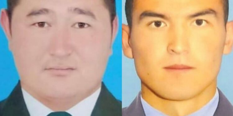 Тажикстандын кол салуусунан каза болгон Мыктыбек Мурзажанов менен Айбек Ысманов «Эрдик» медалы менен сыйланды