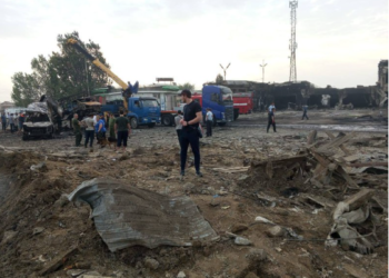 Орусиядагы май куюучу жайдын жарылуусунан каза болгондордун саны 35ке жетти