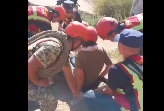 Ала-Арча капчыгайында 2 турист бутун кокустатып алып, ооруканага жеткирилди