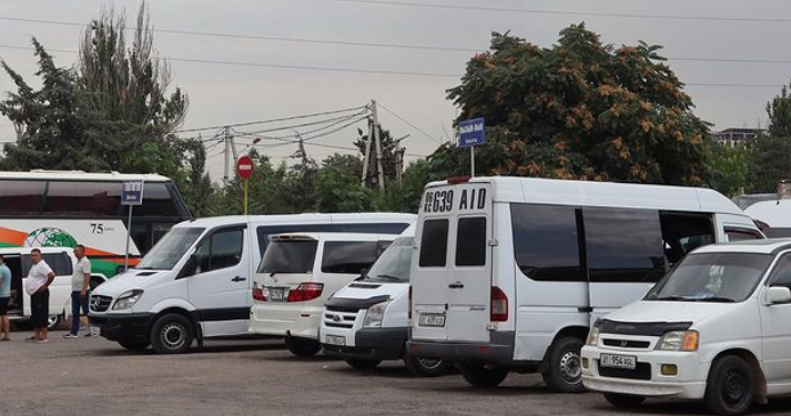 Бишкектен Ош, Жалал-Абадга каттаган таксилер мындан ары «Ош базардан» эмес, автобекеттен кетет