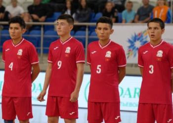 КМШ оюндары: Кичи футбол боюнча Кыргызстандын курамасы Азербайжанды жеңди