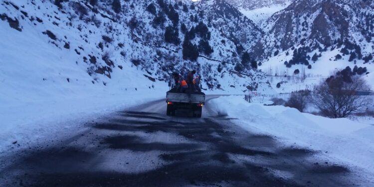 Нарында кар түштү