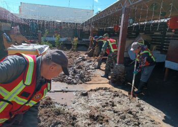 Чолпон-Ата шаарында кыяндын кесепеттерин жоюу иштери уланып жатат