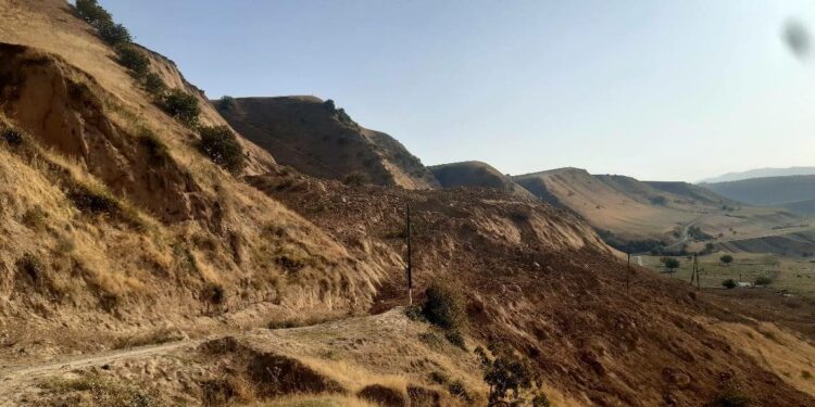 Кашка-Терек — Катраңкы унаа жолунда жер көчкү жүрүп, жол жабылды