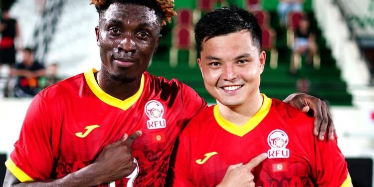 Кыргыз футболчулар 3:1 эсебинде Кувейтти жеңди