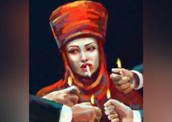 Депутат элечек кийип, тамеки тиштеген кыздын сүрөтүнө тыюу салынышы керектигин айтты