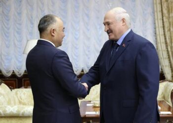 Нурланбек Шакиев Александр Лукашенко менен жолугушту