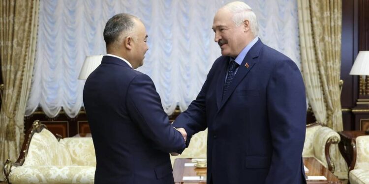 Нурланбек Шакиев Александр Лукашенко менен жолугушту