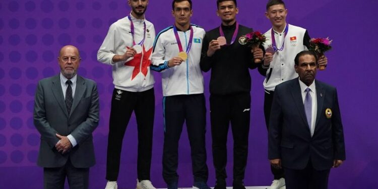 Азия оюндары: Назим Нурланов коло байгеге ээ болду