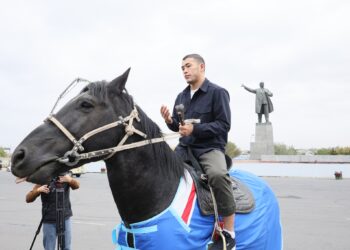 Дүйнө чемпиону Акжол Махмудовго аргымак тартууланды