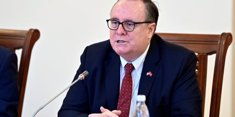 Виза маселеси көтөрүлдү. Депутаттар АКШнын элчиси менен жолугушту