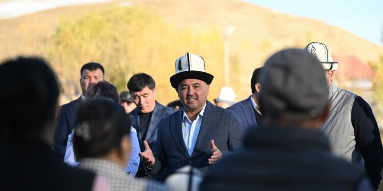 Нурлан Шакиев Эмгекчил айылында жаңы мектеп курууну табыштады