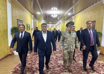 УКМКнын төрагасы Камчыбек Ташиев Тажикстандын Бустон шаарына барды