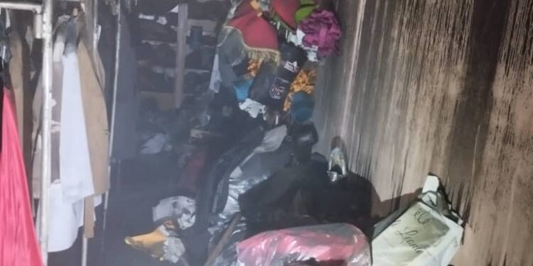 Бишкекте орус драм театрынын өрттөн кийинки абалы. Сүрөт