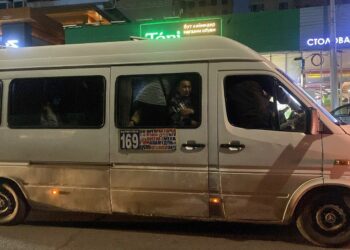 Бишкектеги коомдук транспорттун абалын чагылдырган сүрөт