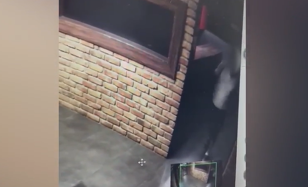 Бишкектеги кафеде кызматкердин сумкасын уурдаган жаран видеого түшүп калган