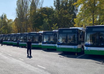 Бишкекке кезектеги жаңы 58 автобус келди