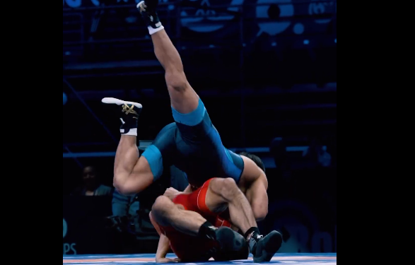 «Грек-рим күрөшү мына ушундай болушу керек!» Бириккен күрөш дүйнөсү видео жарыялады