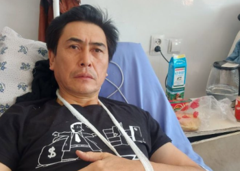 Журналист Сайпидин Султаналиев ооруканага түштү. Аны унаа сүзүп, качып кеткен