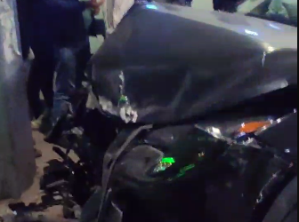 Бишкекте эки унаа сүзүшкөн жол кырсыктын видеосу тарады