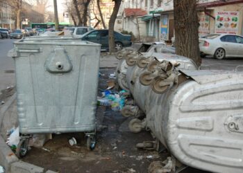 Бишкекте таштанды челектен жаңы төрөлгөн ымыркай табылганы маалымдалды