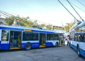 Бишкекте троллейбустардын иши токтотулду