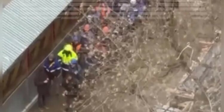 Москвада 35 мигрант ашканадагы кезек үчүн мушташа кетишкен (видео)