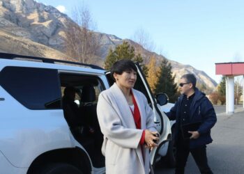 Айсулуу Тыныбековага “Нарын даңкы” сыйлыгы тапшырылып, “Нарын районунун Ардактуу атуулу” наамы ыйгарылды