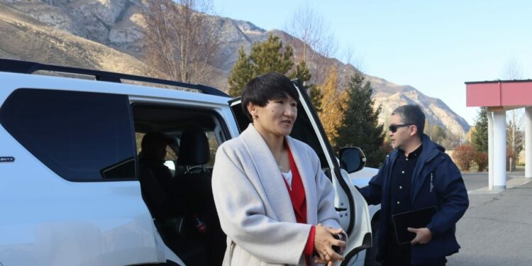 Айсулуу Тыныбековага “Нарын даңкы” сыйлыгы тапшырылып, “Нарын районунун Ардактуу атуулу” наамы ыйгарылды