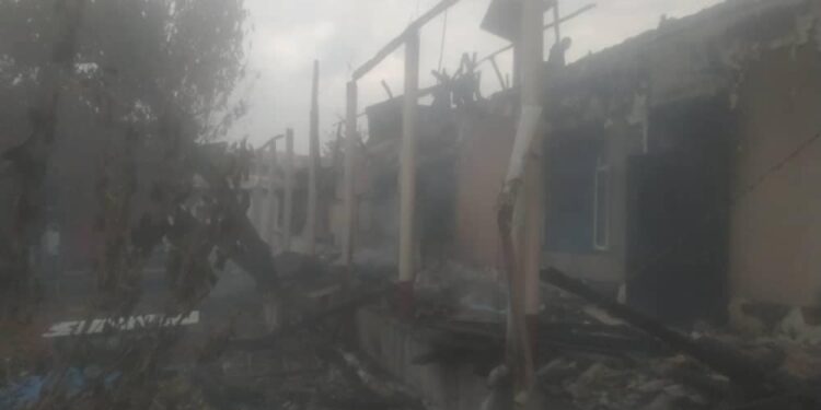 Ошто таң эрте үй өрттөндү. Жабыркагандар жок