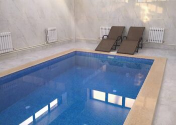 Бишкекте жаңы салынган мамлекеттик мончо ачылды