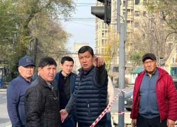 Бишкектин жаңы мэри тротуарларды оңдоо иштери кечигип жатканын айтып, териштирүүнү тапшырды