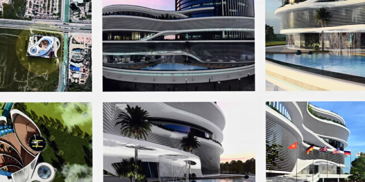 Бишкекте 45 кабаттан турган комплекс салынат