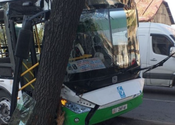 Бишкекте автобус айдоочу бакты сүзүп, 5 адам жабыркады