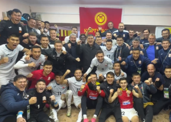 Ташиев менен «Ак шумкарлардын» жеңишке болгон кубанычы (видео)