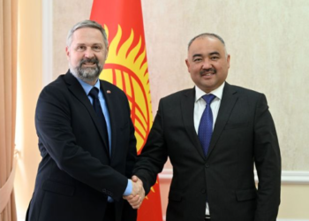 Төрага Нурланбек Шакиев Швейцариянын Кыргызстандагы элчисин кабыл алды