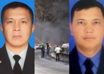 Өрт өчүрүүгө жардам берем деп каза болгон 2 милиция кызматкеринин үй-бүлөсүнө колдоо көрсөтүлөт