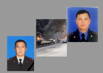 Төө-Ашууда өрттөнгөн унаа. Экинчи милиция кызматкери оор абалда ооруканада