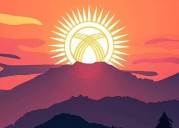 Төрага Нурланбек Шакиев депутаттар жаңы кабыл алган желектин иллюстрациясы менен бөлүштү