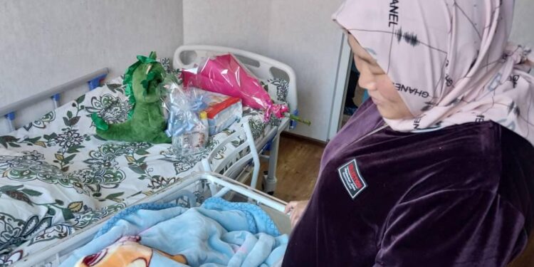 Ысык-Атада төрөлгөн «баатыр» ымыркайдан кабар алышты (сүрөт)