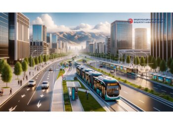 Сиз мындайды көргөн эмессиз. Нейросеть Бишкекти тартты (сүрөт)