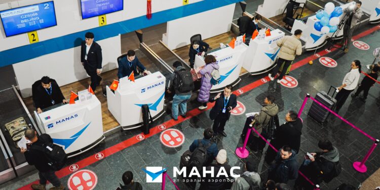 Пекин-Бишкек-Пекин багыты боюнча жаңы учак каттамы ачылды