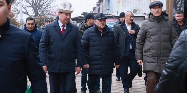 Камчыбек Ташиев: «Кара-Суу» базарында соода борборлор курулат»