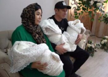 Бишкекте төрөлгөн үч эм үйүнө чыгарылды