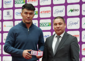 Дзюдочу Эрлан Шеров «Эмгек сиңирген спортчу» наамын алды