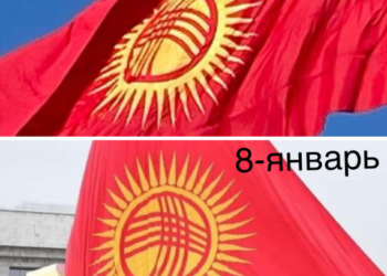 Мамлекеттик катчы 1-январда илинген желекти «туура эмес» деп атады