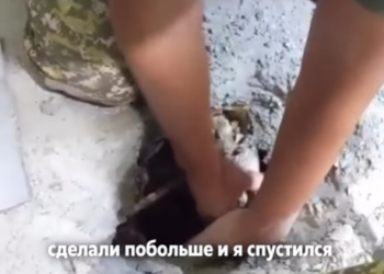 Ошто дааратканага түшкөн баланы сактап калган куткаруучу окуя тууралуу айтып берген видео тарады