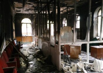 УКМК: «Сузак айыл өкмөтүн өрттөгөндөр аныкталып, 6 миллион сом төлөп беришти»