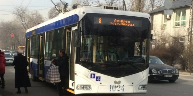 №8 автобустун жүрүү схемасы жарым-жартылай өзгөртүлөт (жаңы схема)